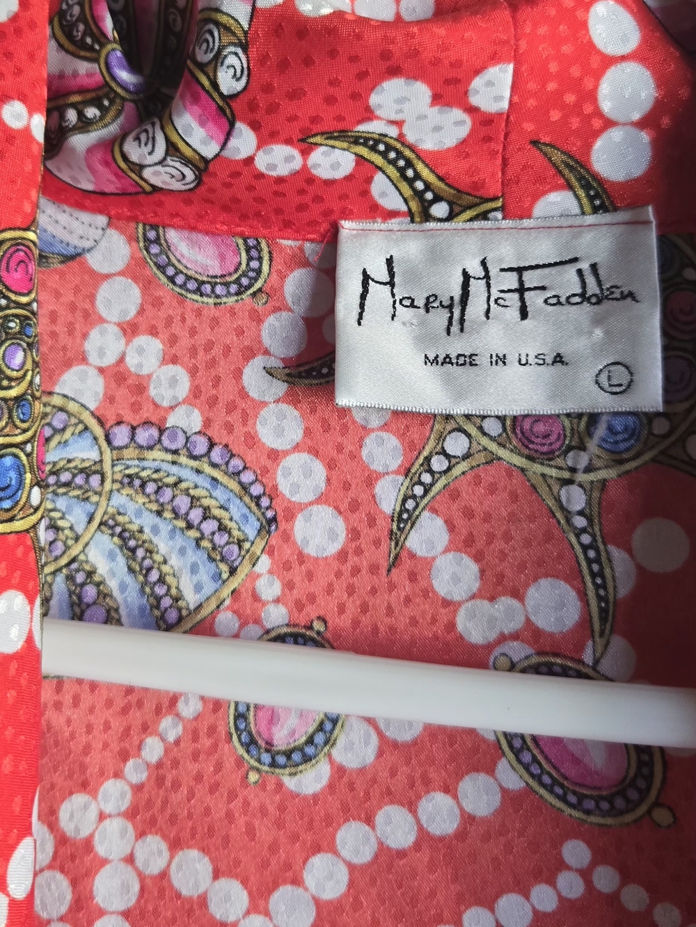 Mary McFadden Seashell Robe - Picture 2 of 5